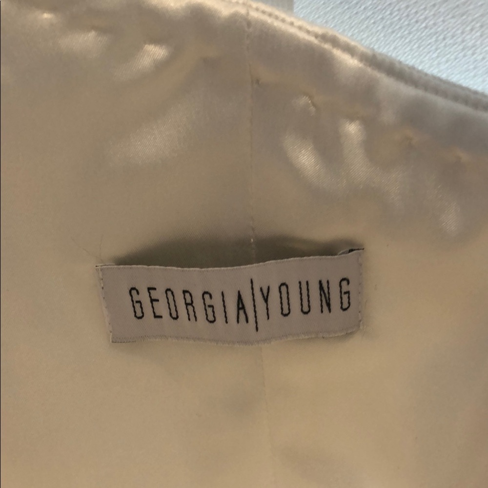 Georgia Young ‘Cobalt’ wedding gown AU Sz 14 - Picture 6 of 6